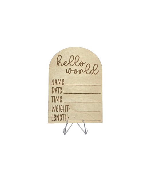 Birth Announcement