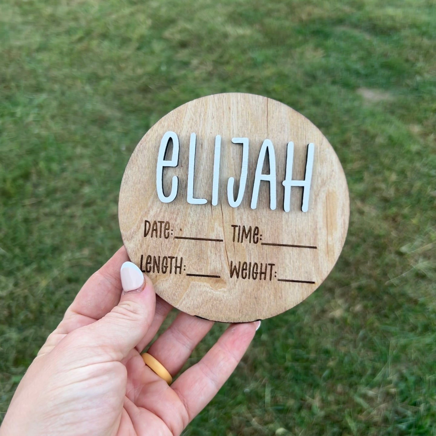 Custom Birth announcement